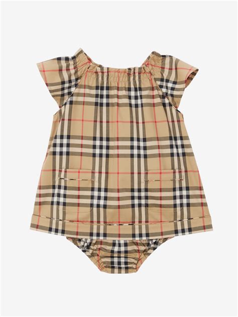 baby girl burberry onesie|burberry newborn.